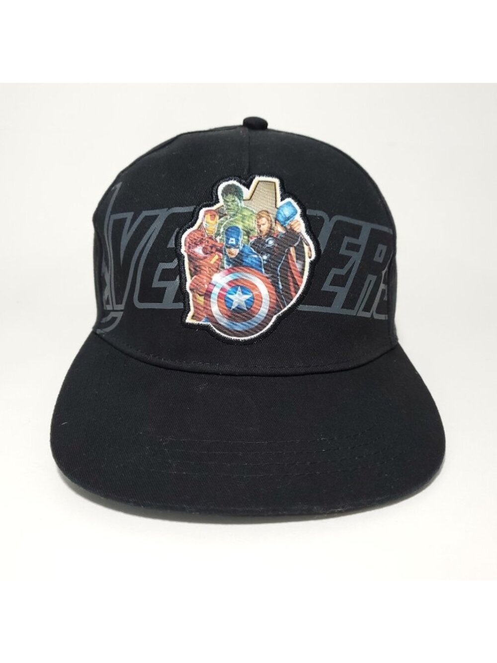 Marvel Comics Avengers Snapback Adjustable Baseball Cap Hat Black